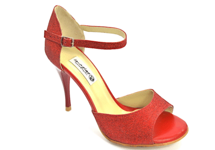 Women's tango open toe shoe