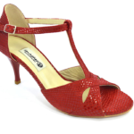 Women's tango peep toe shoe